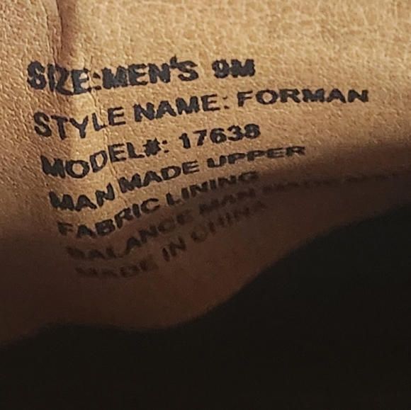 Mens Izod Forman Loafer Memory Foam Faux Leather  9M - Picture 7 of 8